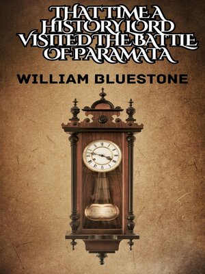 cover image of That Time a History Lord Visited the battle of Paramata